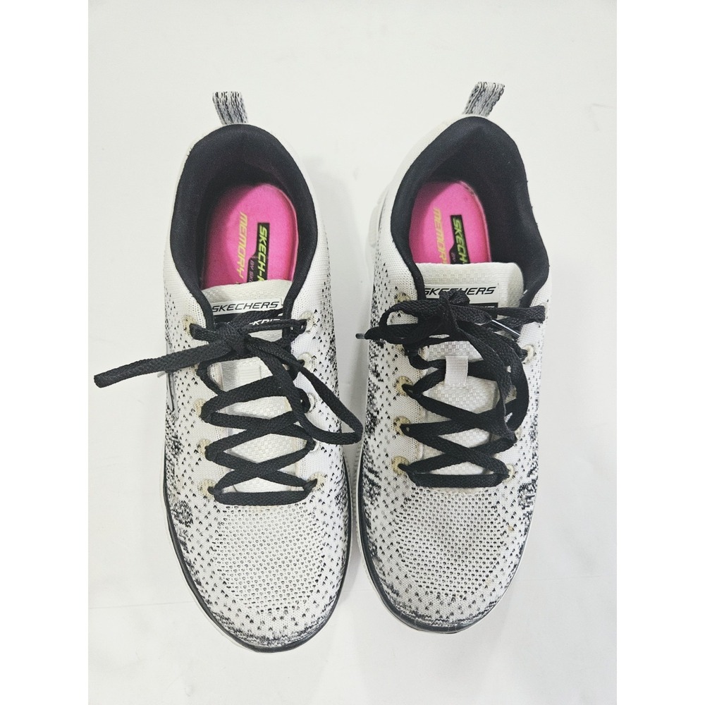 Skechers Flex Advantage Skech-Knit Memory Foam Gray Athletic Shoes Women's 7 - Picture 4 of 8